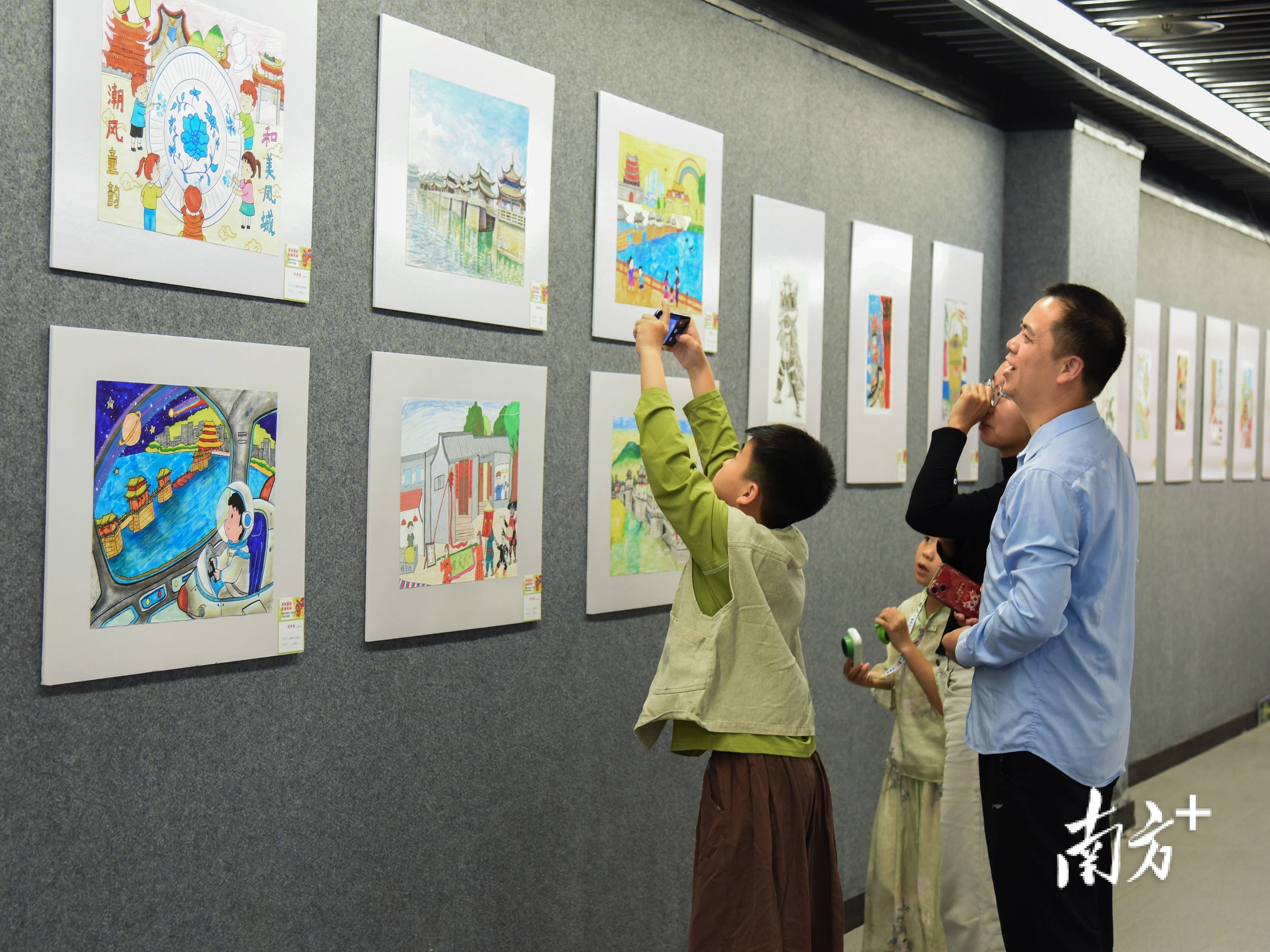 平均年龄不到14岁!这场画展,看少儿笔下的潮州有多惊艳